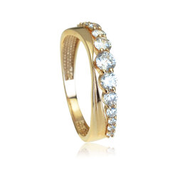 GOLDIE Zlatý prsteň Reina LRG437.AV