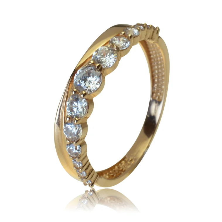 GOLDIE Zlatý prsteň Reina LRG437.AV GOLDIE Zlatý prsteň Reina LRG437.AV
