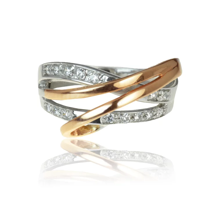 GOLDIE Zlatý prsteň s diamantmi Angel LRG202.GMX GOLDIE Zlatý prsteň s diamantmi Angel LRG202.GMX