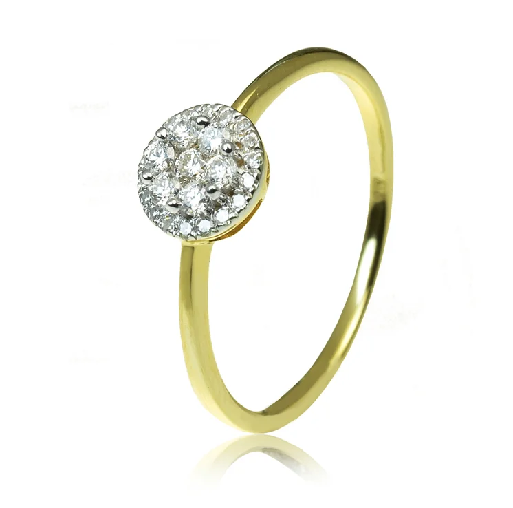 GOLDIE Zlatý prsteň s diamantmi Bella LRG286.AVB GOLDIE Zlatý prsteň s diamantmi Bella LRG286.AVB