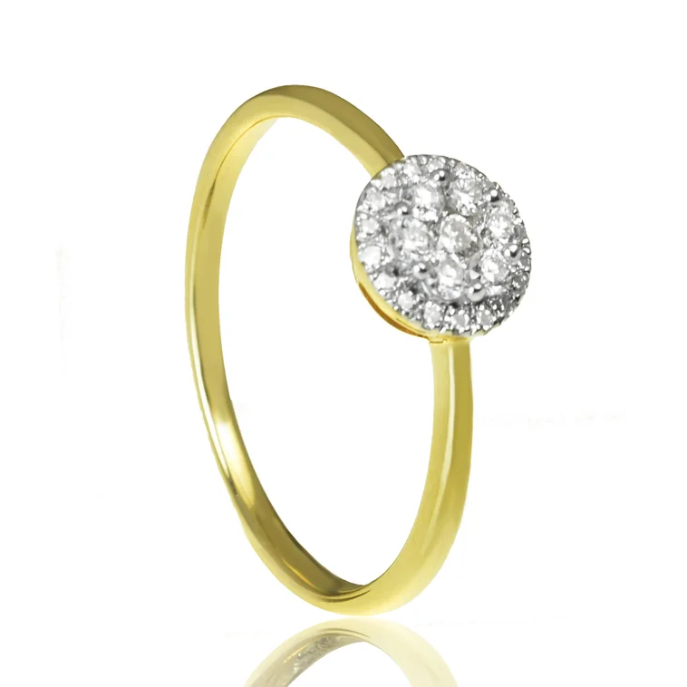 GOLDIE Zlatý prsteň s diamantmi Bella LRG286.AVB GOLDIE Zlatý prsteň s diamantmi Bella LRG286.AVB