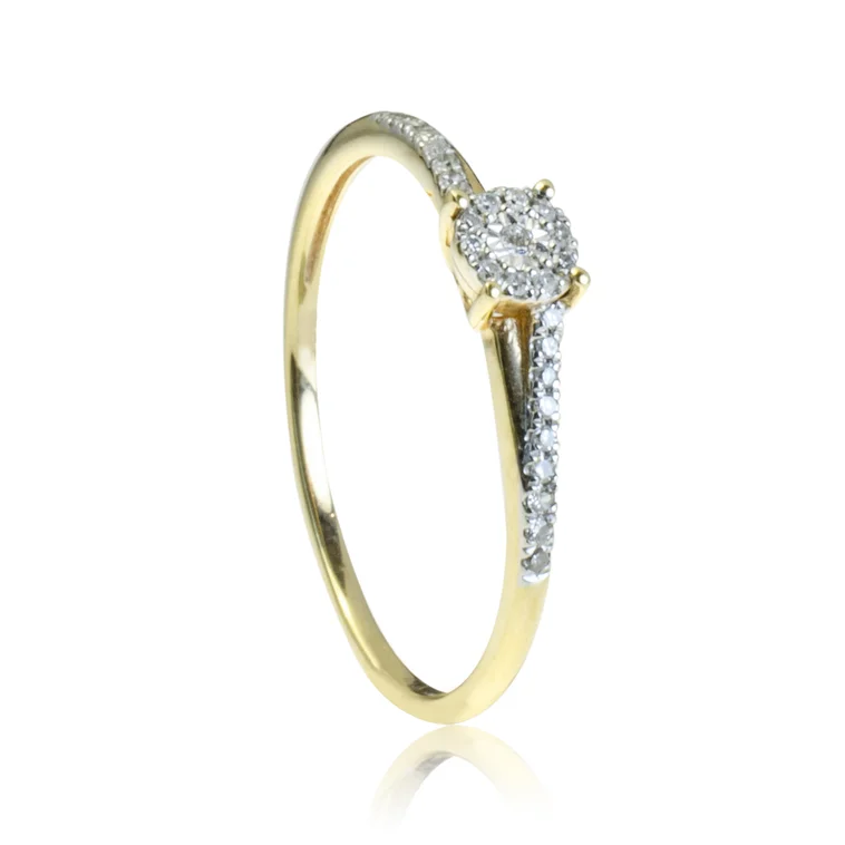 GOLDIE Zlatý prsteň s diamantmi Darin LRG446.AV GOLDIE Zlatý prsteň s diamantmi Darin LRG446.AV