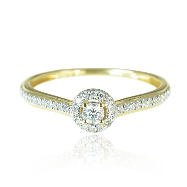 GOLDIE Zlatý prsteň s diamantmi Ellie LRG285.AVX GOLDIE Zlatý prsteň s diamantmi Ellie LRG285.AVX