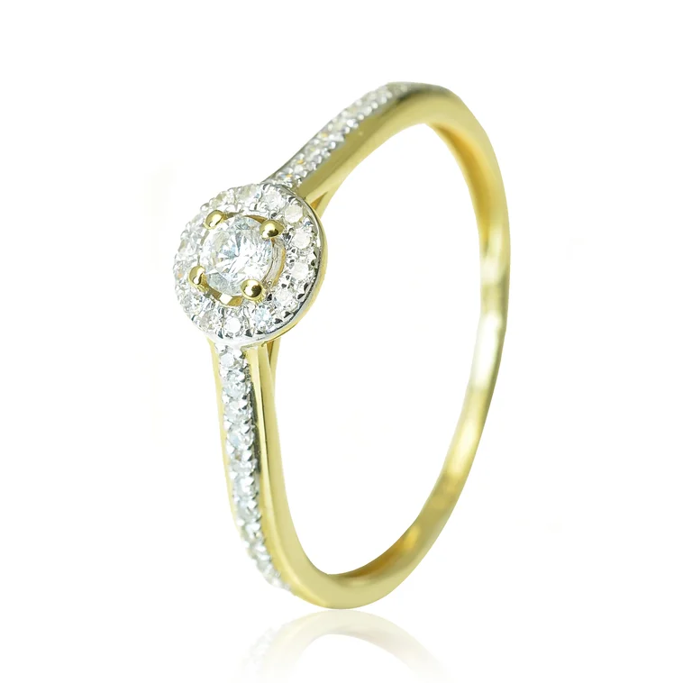 GOLDIE Zlatý prsteň s diamantmi Ellie LRG285.AVX GOLDIE Zlatý prsteň s diamantmi Ellie LRG285.AVX