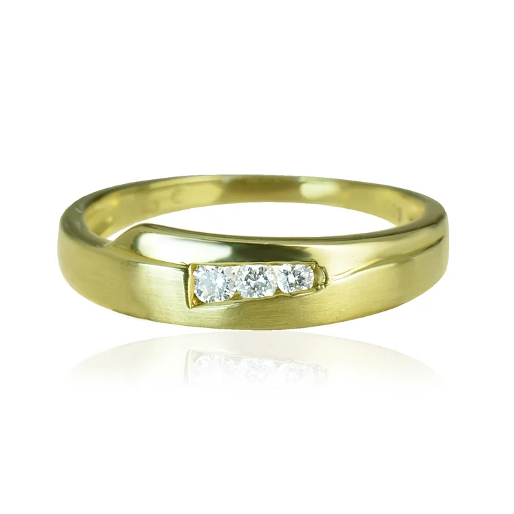 GOLDIE Zlatý prsteň s diamantmi Frida LRG023.ALB GOLDIE Zlatý prsteň s diamantmi Frida LRG023.ALB