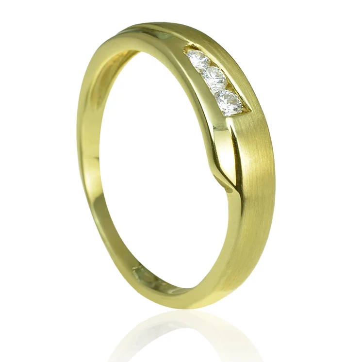 GOLDIE Zlatý prsteň s diamantmi Frida LRG023.ALB GOLDIE Zlatý prsteň s diamantmi Frida LRG023.ALB