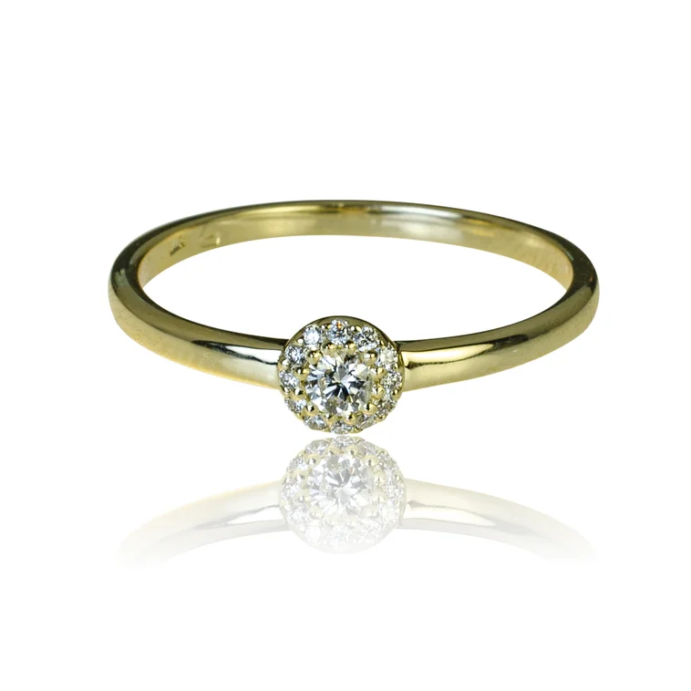 GOLDIE Zlatý prsteň s diamantmi Genesisi ER529.MAS GOLDIE Zlatý prsteň s diamantmi Genesisi ER529.MAS