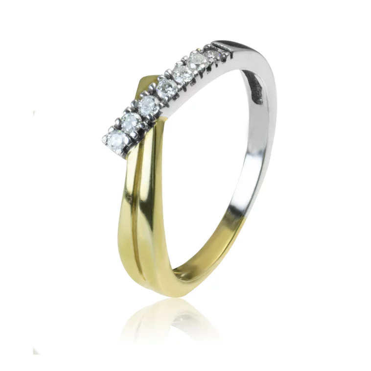 GOLDIE Zlatý prsteň s diamantmi Isla LRG452.D GOLDIE Zlatý prsteň s diamantmi Isla LRG452.D