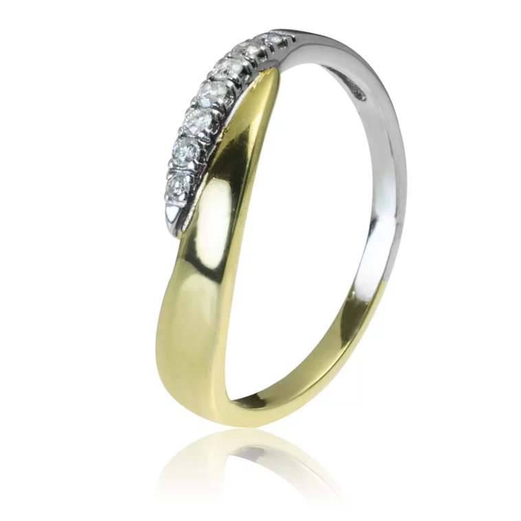 GOLDIE Zlatý prsteň s diamantmi Kassia LRG444.D GOLDIE Zlatý prsteň s diamantmi Kassia LRG444.D