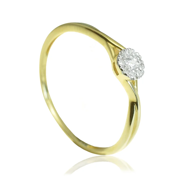 GOLDIE Zlatý prsteň s diamantmi Maia LRG281.AVX GOLDIE Zlatý prsteň s diamantmi Maia LRG281.AVX