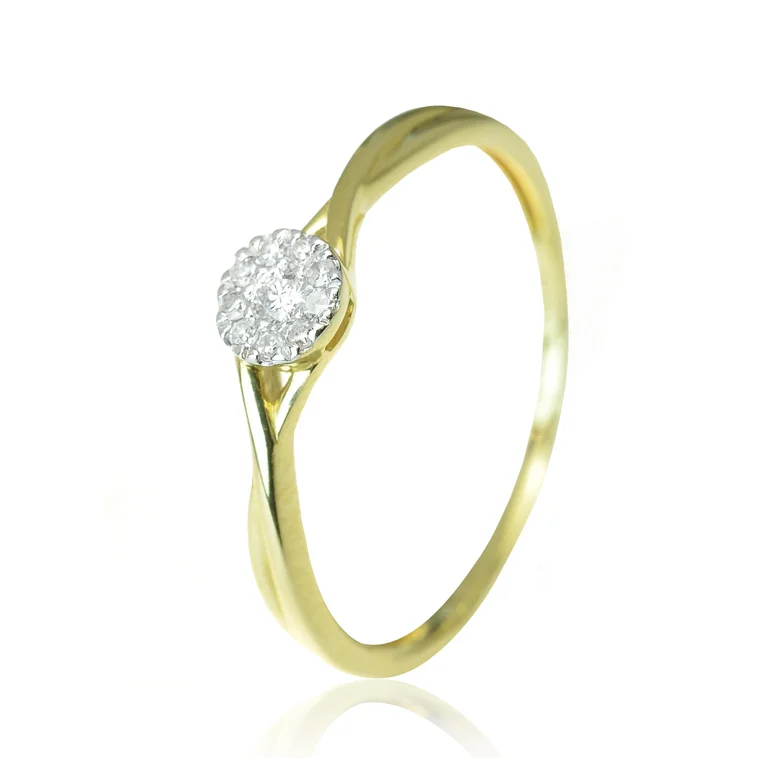 GOLDIE Zlatý prsteň s diamantmi Maia LRG281.AVX GOLDIE Zlatý prsteň s diamantmi Maia LRG281.AVX
