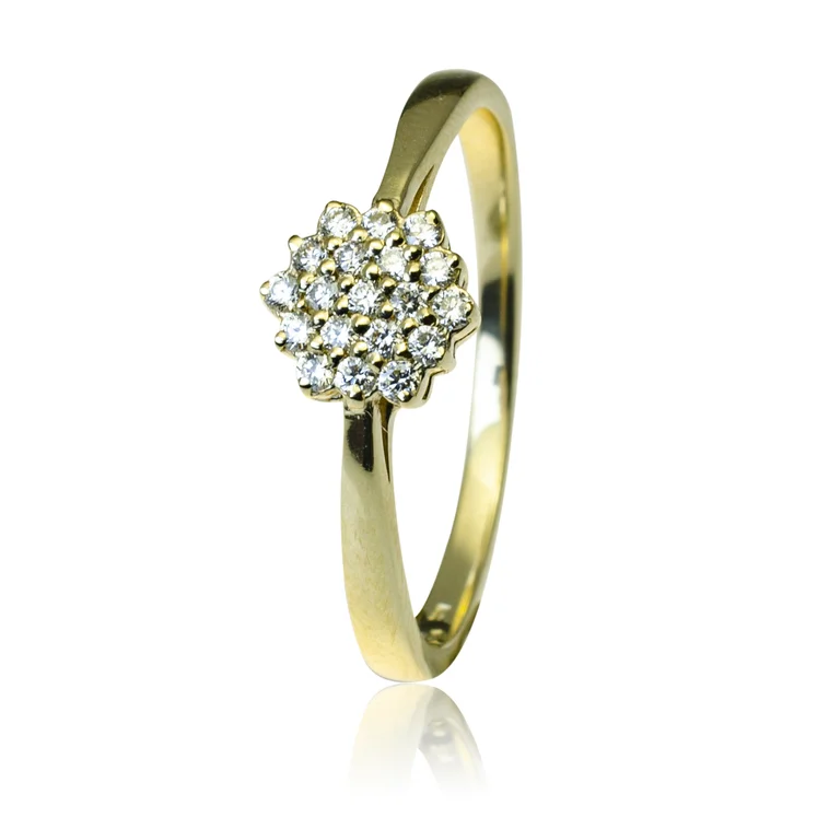 GOLDIE Zlatý prsteň s diamantmi Nathashee LRG433.MAS GOLDIE Zlatý prsteň s diamantmi Nathashee LRG433.MAS