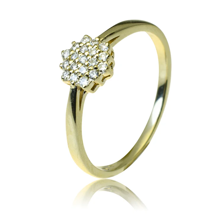 GOLDIE Zlatý prsteň s diamantmi Nathashee LRG433.MAS GOLDIE Zlatý prsteň s diamantmi Nathashee LRG433.MAS
