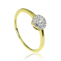 GOLDIE Zlatý prsteň s diamantmi Paige ER463.AVX GOLDIE Zlatý prsteň s diamantmi Paige ER463.AVX