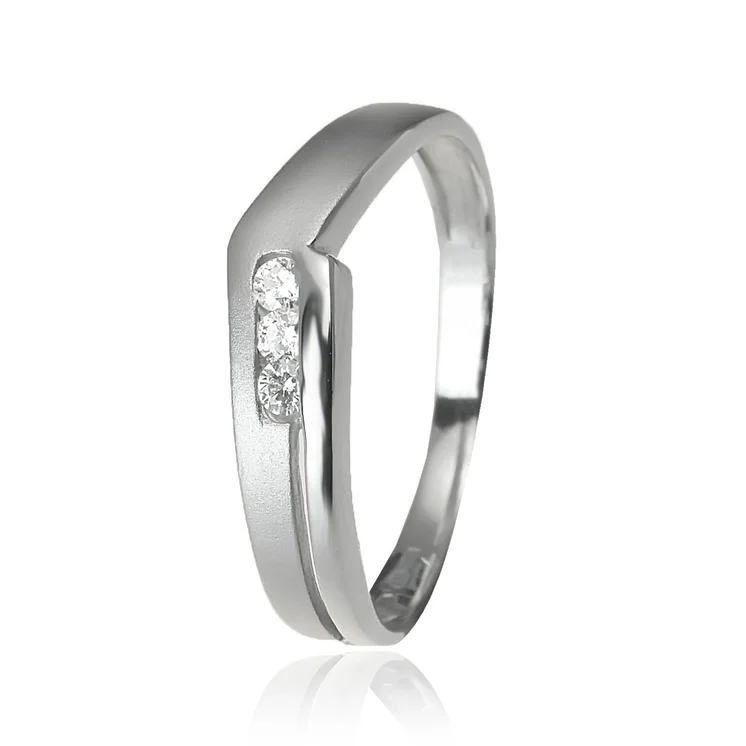 GOLDIE Zlatý prsteň s diamantmi Rene LRG029.ALB GOLDIE Zlatý prsteň s diamantmi Rene LRG029.ALB