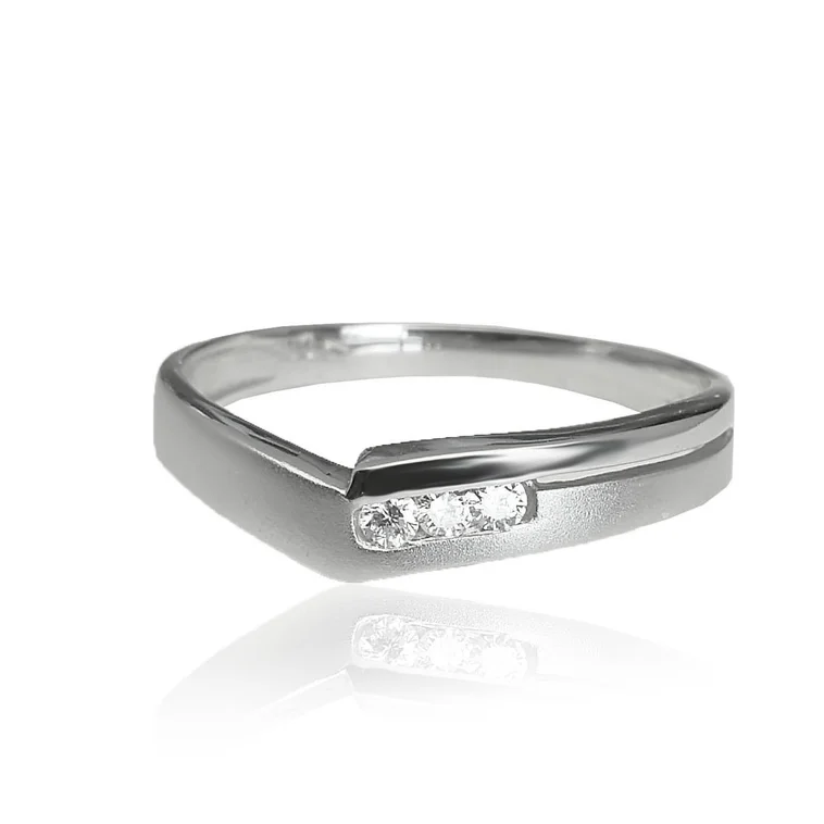 GOLDIE Zlatý prsteň s diamantmi Rene LRG029.ALB GOLDIE Zlatý prsteň s diamantmi Rene LRG029.ALB