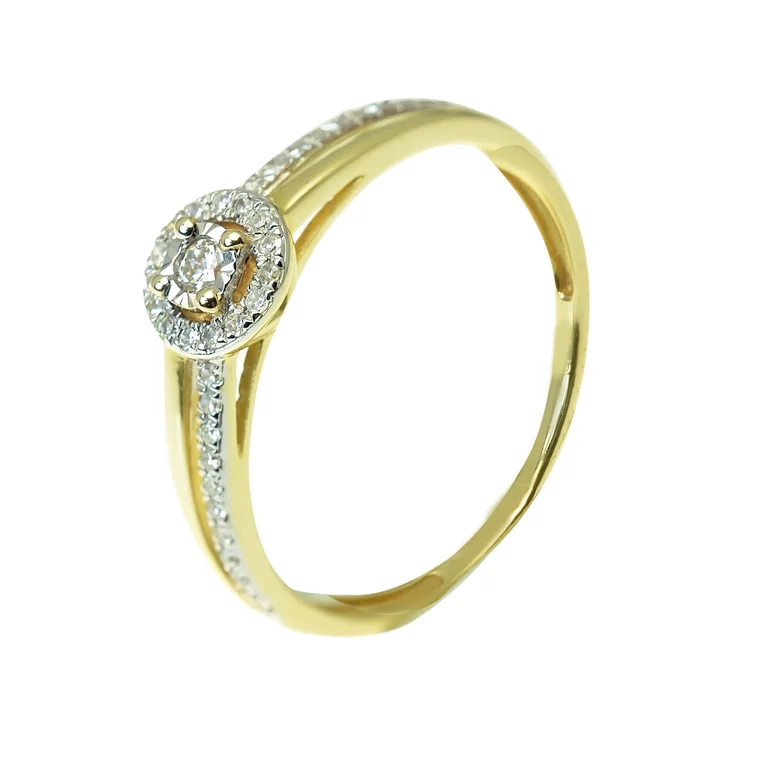 GOLDIE Zlatý prsteň s diamantmi Suri ER462.AVX GOLDIE Zlatý prsteň s diamantmi Suri ER462.AVX