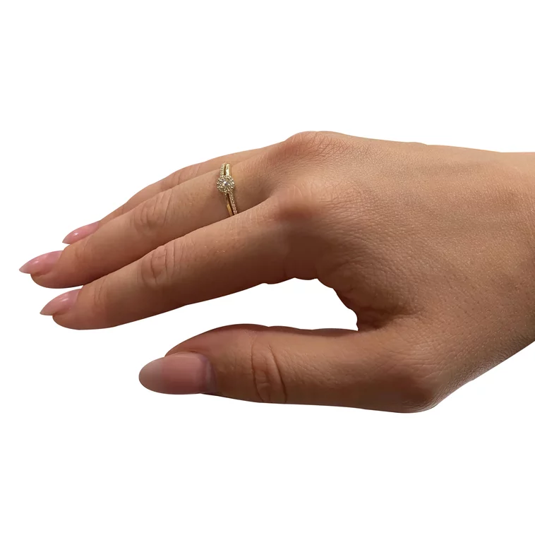 GOLDIE Zlatý prsteň s diamantmi Suri ER462.AVX GOLDIE Zlatý prsteň s diamantmi Suri ER462.AVX