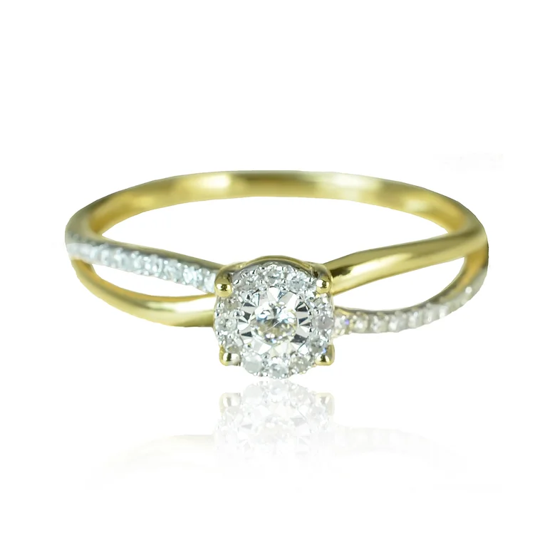 GOLDIE Zlatý prsteň s diamantmi Taliyah LRG291.AVB GOLDIE Zlatý prsteň s diamantmi Taliyah LRG291.AVB