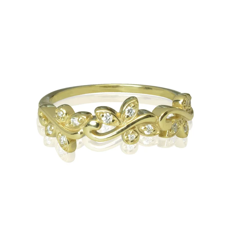 GOLDIE Zlatý prsteň s diamantmi Treese LRG335.MAB GOLDIE Zlatý prsteň s diamantmi Treese LRG335.MAB