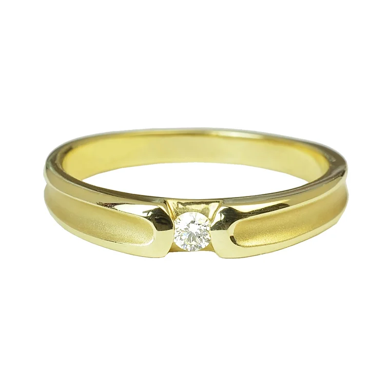 GOLDIE Zlatý prsteň s diamantom Ann ER072.ALB GOLDIE Zlatý prsteň s diamantom Ann ER072.ALB