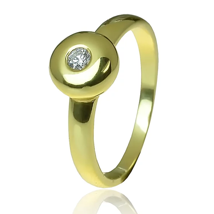 GOLDIE Zlatý prsteň s diamantom Bree ER063.ALB GOLDIE Zlatý prsteň s diamantom Bree ER063.ALB