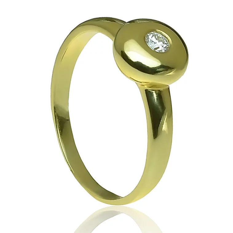 GOLDIE Zlatý prsteň s diamantom Bree ER063.ALB GOLDIE Zlatý prsteň s diamantom Bree ER063.ALB