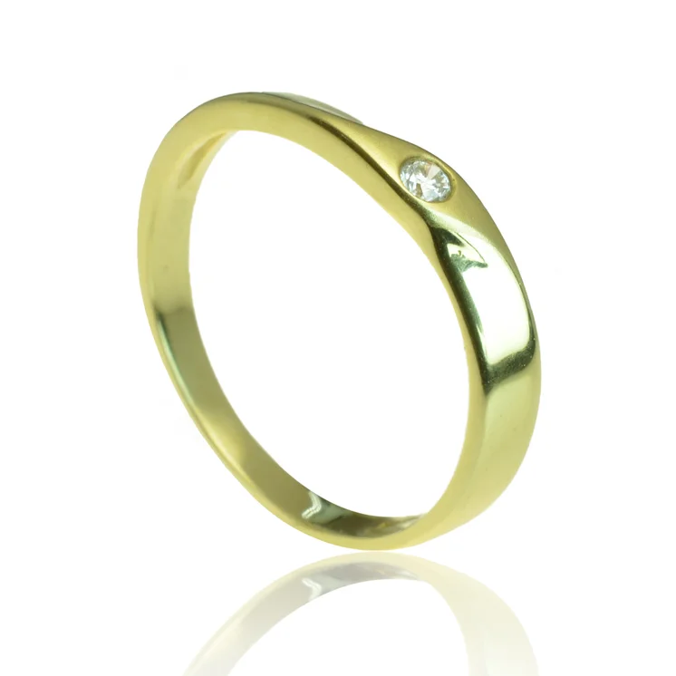 GOLDIE Zlatý prsteň s diamantom Ellison ER069.ALB GOLDIE Zlatý prsteň s diamantom Ellison ER069.ALB