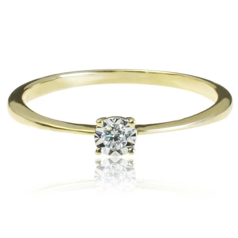 GOLDIE Zlatý prsteň s diamantom Frances ER534.AV GOLDIE Zlatý prsteň s diamantom Frances ER534.AV
