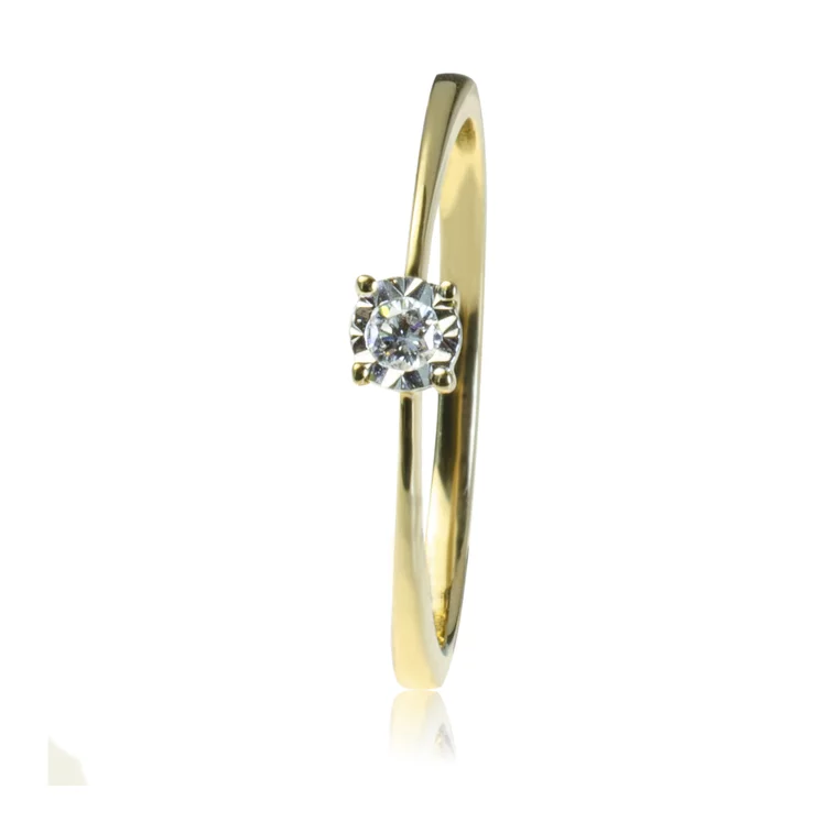 GOLDIE Zlatý prsteň s diamantom Frances ER534.AV GOLDIE Zlatý prsteň s diamantom Frances ER534.AV