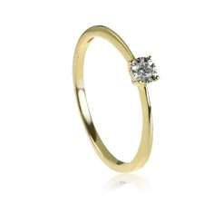 GOLDIE Zlatý prsteň s diamantom Frances ER534.AV GOLDIE Zlatý prsteň s diamantom Frances ER534.AV