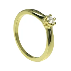 GOLDIE Zlatý prsteň s diamantom Giselle ER456.MAS GOLDIE Zlatý prsteň s diamantom Giselle ER456.MAS