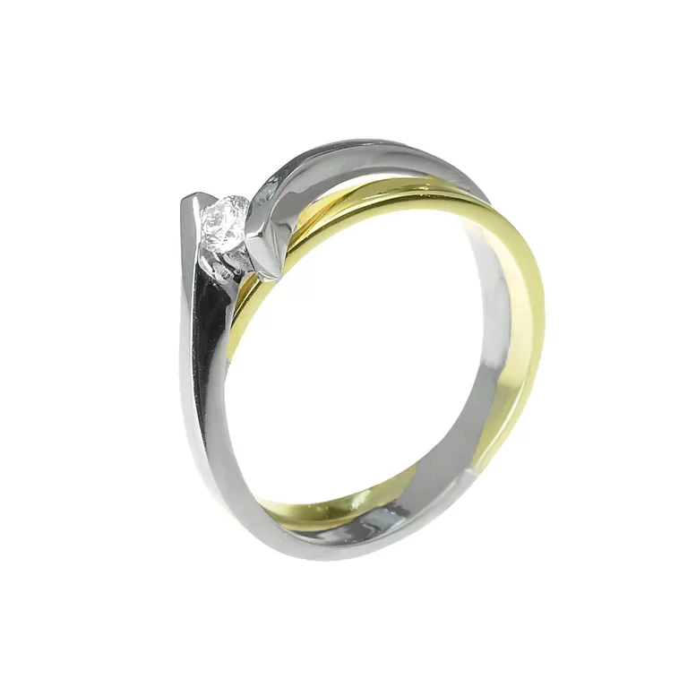 GOLDIE Zlatý prsteň s diamantom Iona ER412.RCX GOLDIE Zlatý prsteň s diamantom Iona ER412.RCX