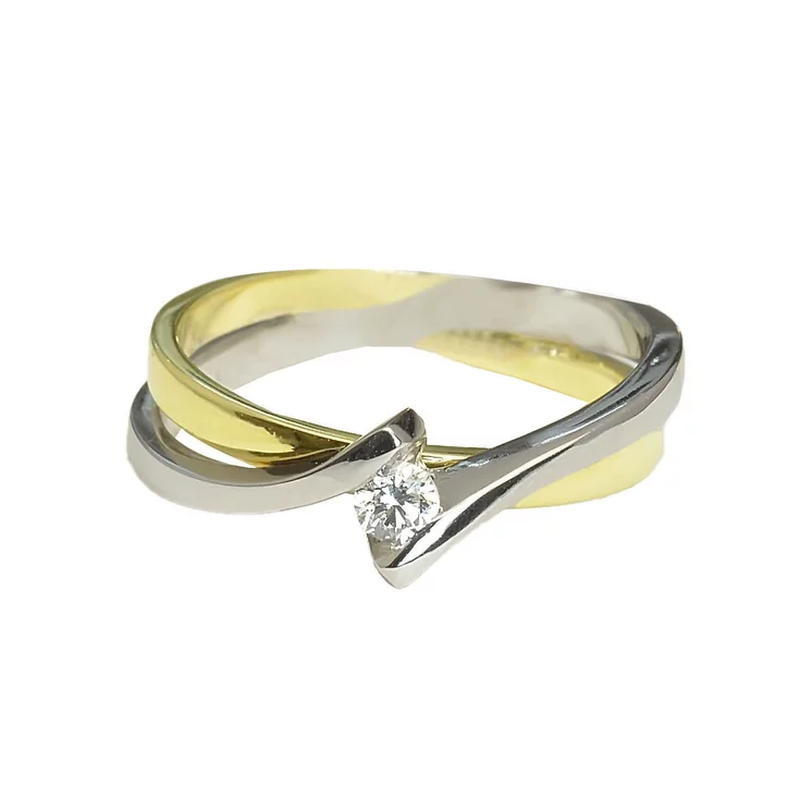 GOLDIE Zlatý prsteň s diamantom Iona ER412.RCX GOLDIE Zlatý prsteň s diamantom Iona ER412.RCX