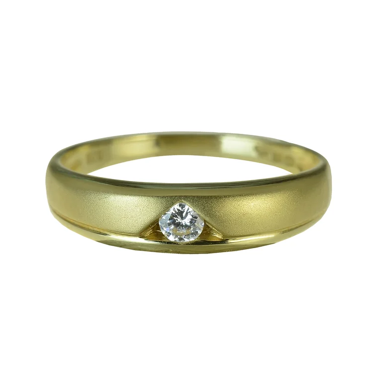 GOLDIE Zlatý prsteň s diamantom Kylie ER067.ALB GOLDIE Zlatý prsteň s diamantom Kylie ER067.ALB