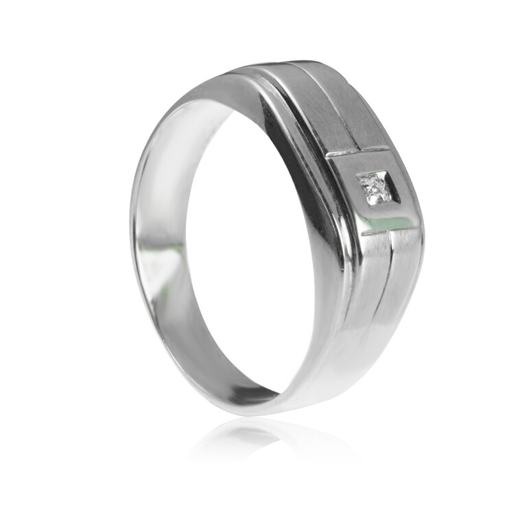 GOLDIE Zlatý prsteň s diamantom Niala LRG449.ST