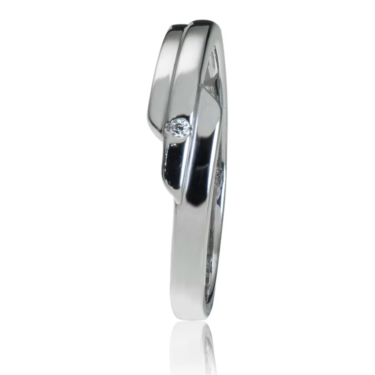 GOLDIE Zlatý prsteň s diamantom Nora LRG451.ST GOLDIE Zlatý prsteň s diamantom Nora LRG451.ST