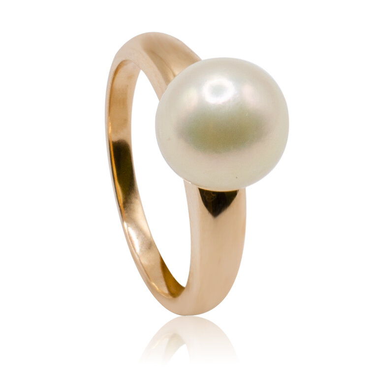 GOLDIE Zlatý prsteň s morskou perlou LRG601.PA
