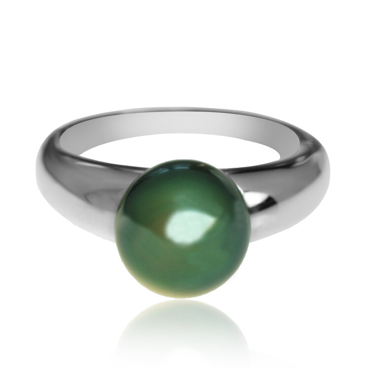 GOLDIE Zlatý prsteň s tahitskou morskou perlou Rory LRG145.TAX
