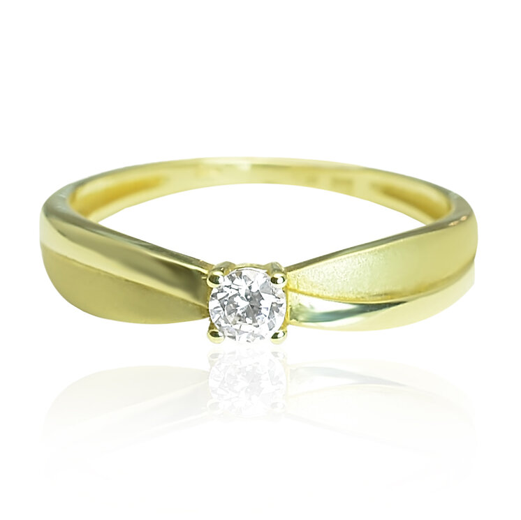 GOLDIE Zlatý prsteň Sarah ER258.AWB