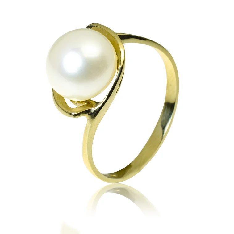 GOLDIE Zlatý prsteň so sladkovodnou perlou Vanesse LRG428.PAS GOLDIE Zlatý prsteň so sladkovodnou perlou Vanesse LRG428.PAS