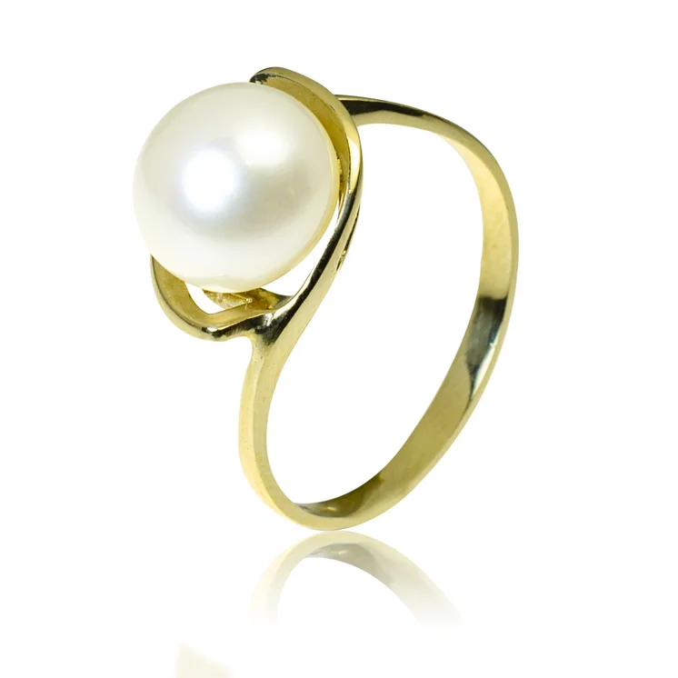 GOLDIE Zlatý prsteň so sladkovodnou perlou Vanesse LRG428.PAS GOLDIE Zlatý prsteň so sladkovodnou perlou Vanesse LRG428.PAS