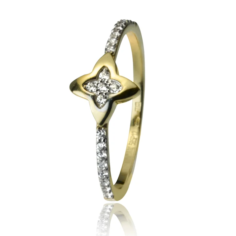 GOLDIE zlatý prsteň Star LRG501.TR GOLDIE zlatý prsteň Star LRG501.TR