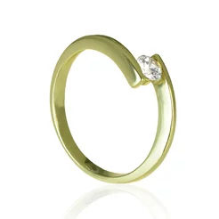 GOLDIE Zlatý prsteň Susannah ER016.AWB GOLDIE Zlatý prsteň Susannah ER016.AWB