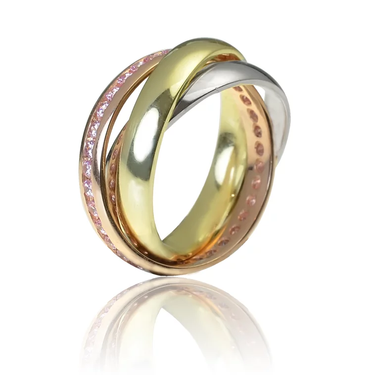 GOLDIE Zlatý prsteň Trinity LRG360.MAX GOLDIE Zlatý prsteň Trinity LRG360.MAX