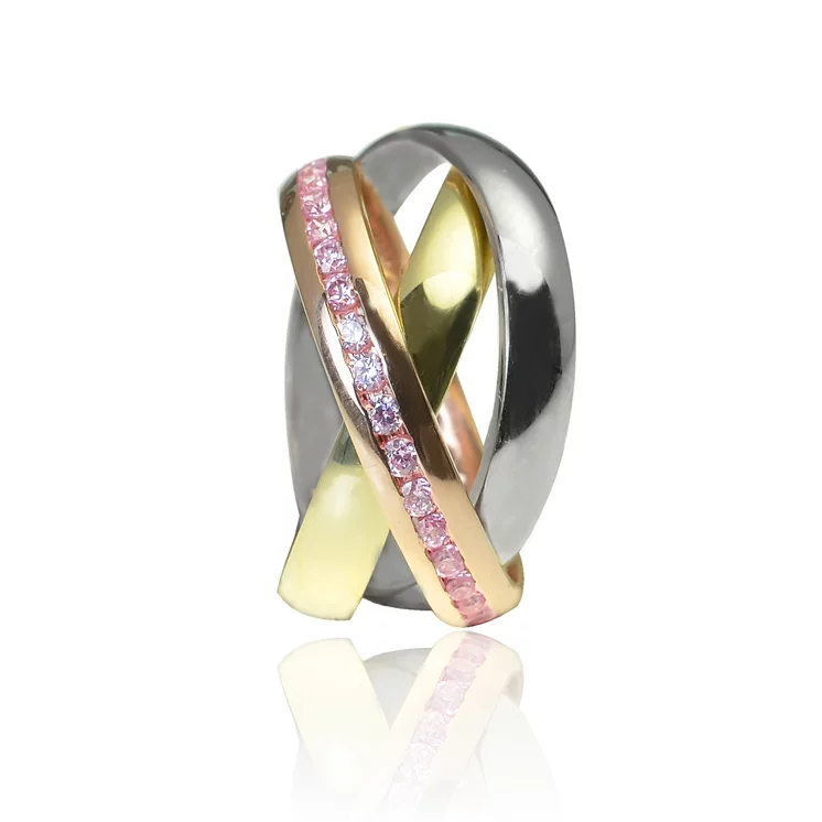 GOLDIE Zlatý prsteň Trinity LRG360.MAX GOLDIE Zlatý prsteň Trinity LRG360.MAX
