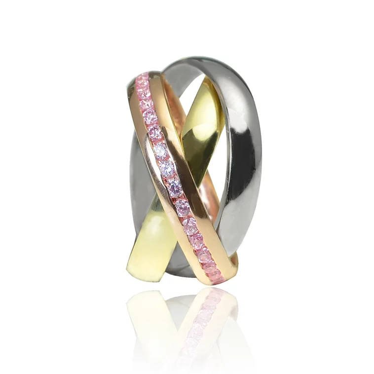 GOLDIE Zlatý prsteň Trinity LRG360.MAX GOLDIE Zlatý prsteň Trinity LRG360.MAX