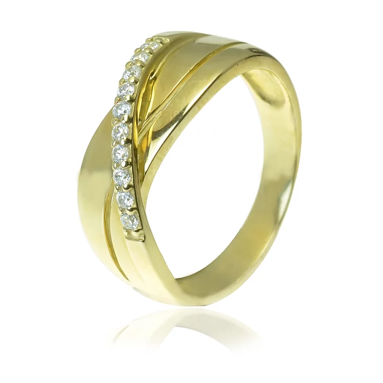 GOLDIE Zlatý prsteň Viana LRG384.AWB GOLDIE Zlatý prsteň Viana LRG384.AWB