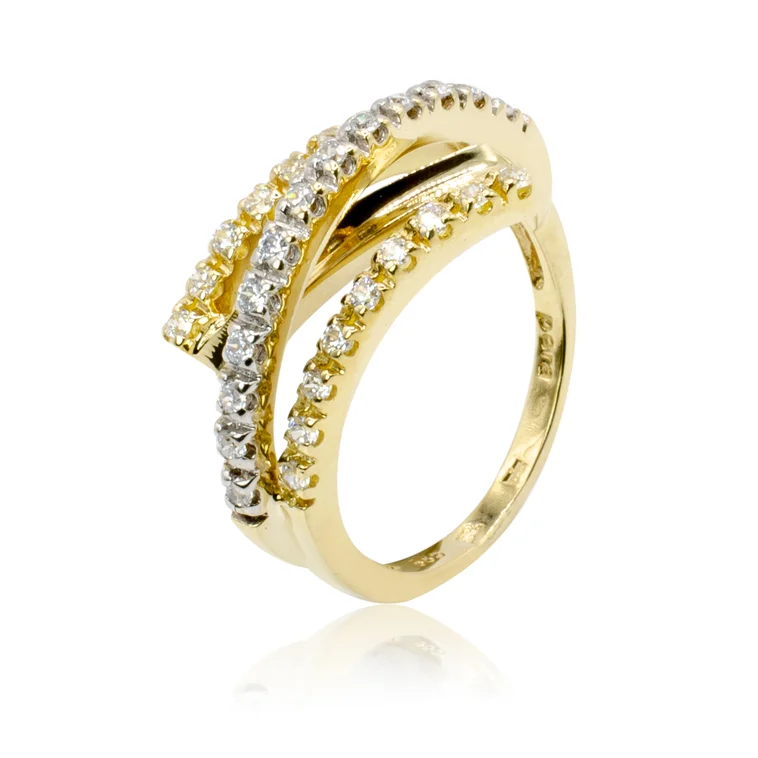 GOLDIE Zlatý prsteň Victoria LRG564.PE GOLDIE Zlatý prsteň Victoria LRG564.PE