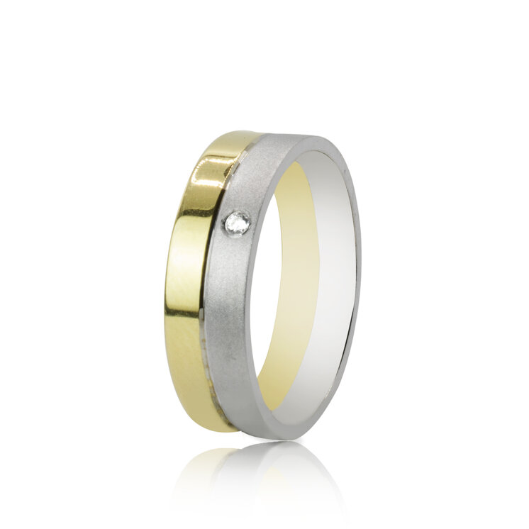 GOLDIE Zlatý prsteň Viera LRG647.AW